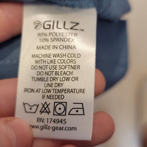 Gillz Button Up Mens Medium - Picture 7 of 8